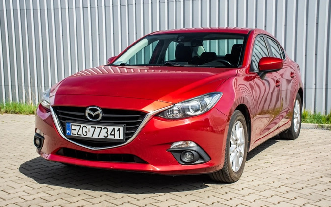 Mazda 3 cena 54900 przebieg: 148100, rok produkcji 2015 z Łódź małe 529